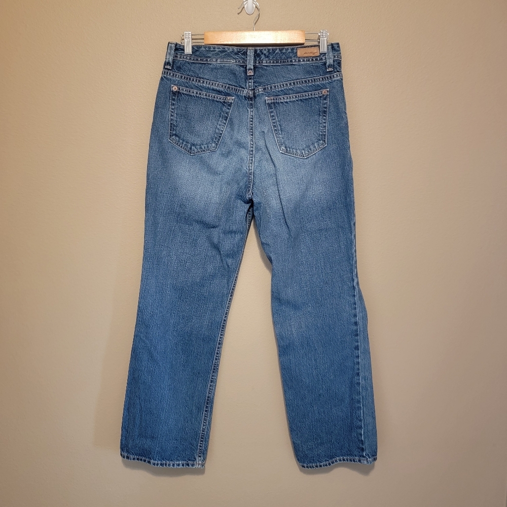 Eddie Bauer Womans Boot Cut Jeans Mid-Rise Size 10 - Picture 2 of 5